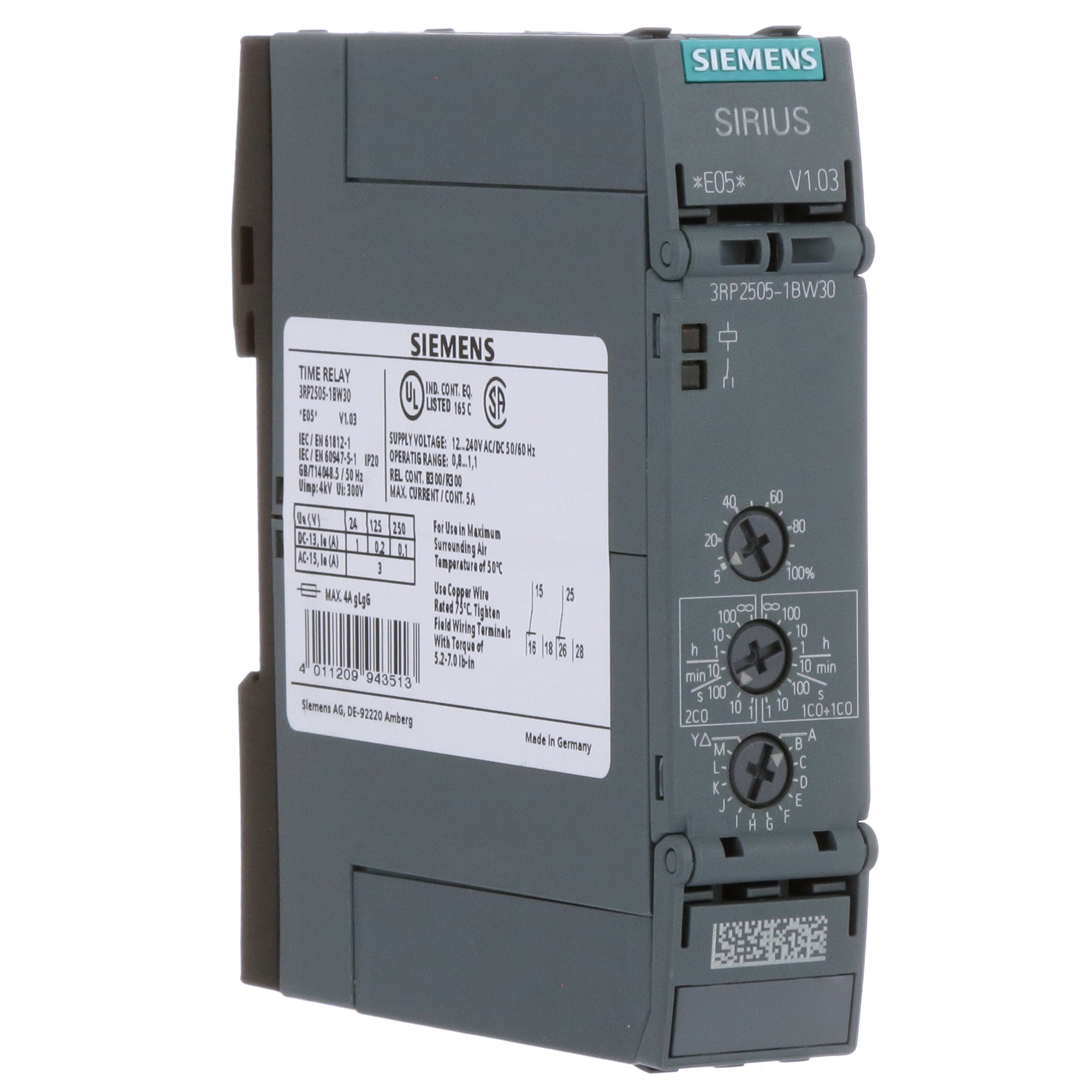 Siemens 3RP2505-1BW30